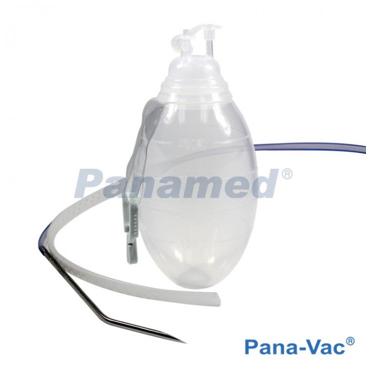 Pana-Vac Closed System Wound Suction Kit 400ml w/ Trocar